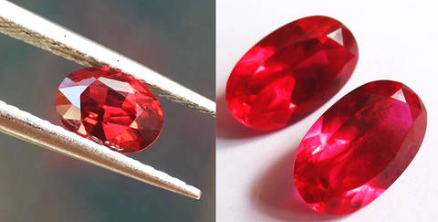 如何辨别红宝石真假鉴别图,泰勒彩宝里面的红宝石