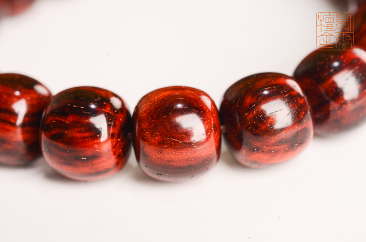 紫云檀舍印度小叶紫檀茶勺,印度小叶紫檀老型散珠