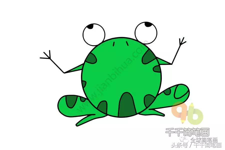 儿童简笔画入门动物0-3岁最简单的,圆形动物简笔画