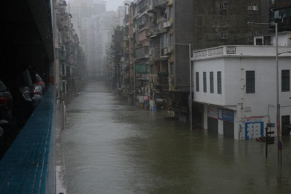 2018年台风山竹澳门,台风山竹澳门情况