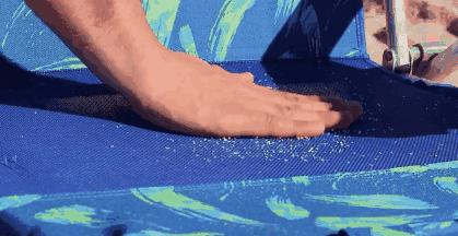 沙滩便捷折叠椅,海边沙滩户外折叠椅两用