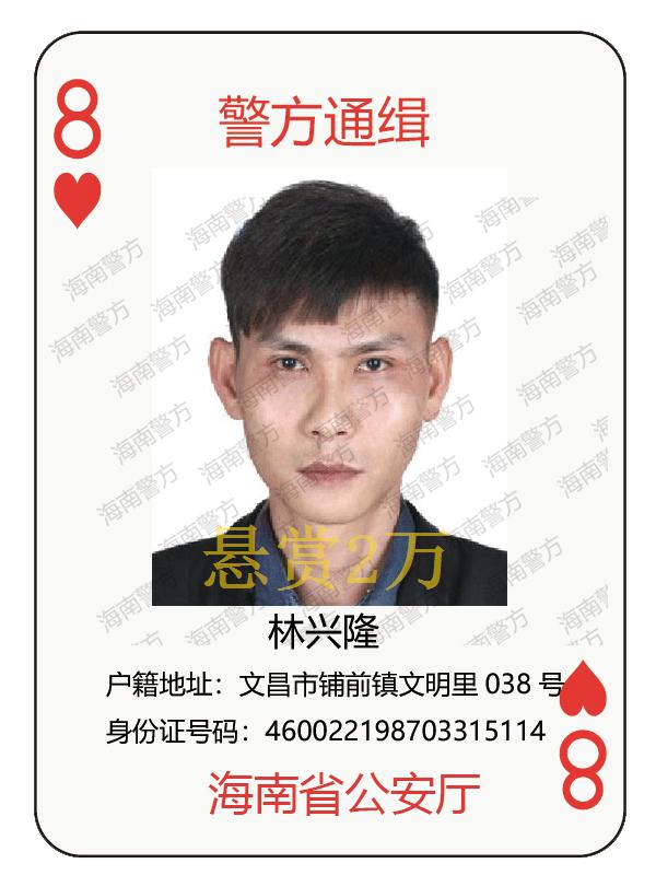 海南警方发布通告悬赏17名涉黑涉恶在逃人员