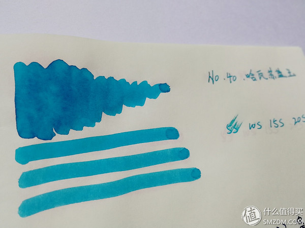 diamine墨水试色,彩墨试色卡