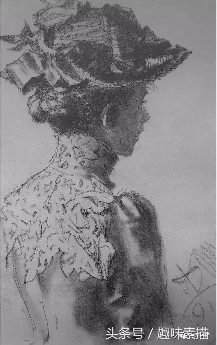 刘斌画家素描作品,俄罗斯十大素描画家