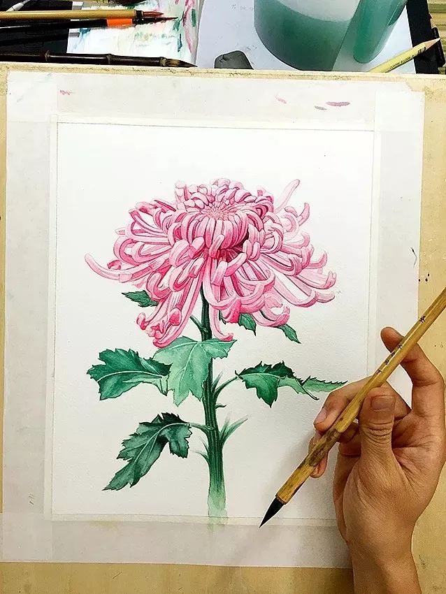 拥有800万超高人气，看看这位大神，是如何用水溶彩……