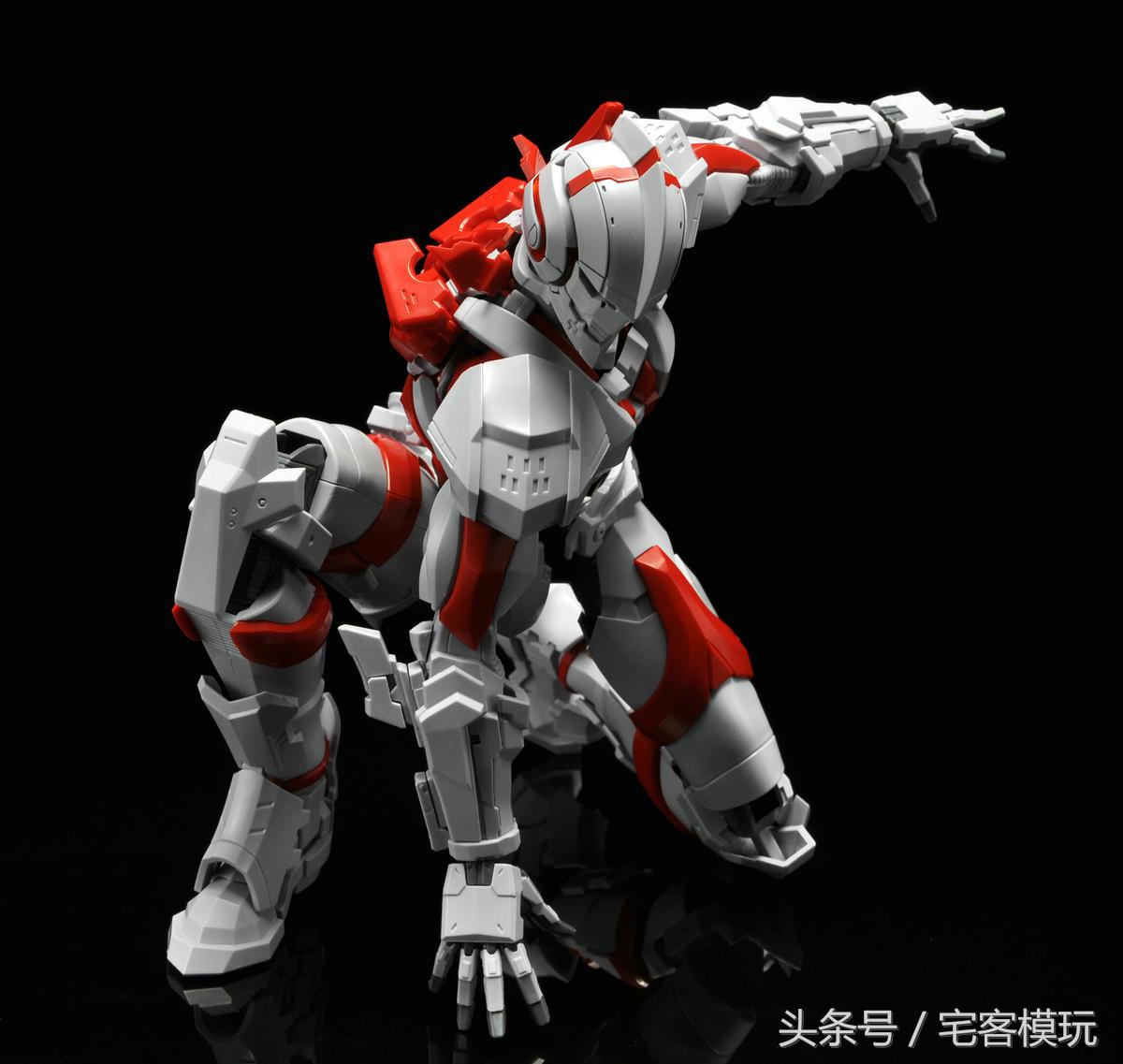 78官测万代sdcs真盖塔,机动奥特曼早田进次郎手办