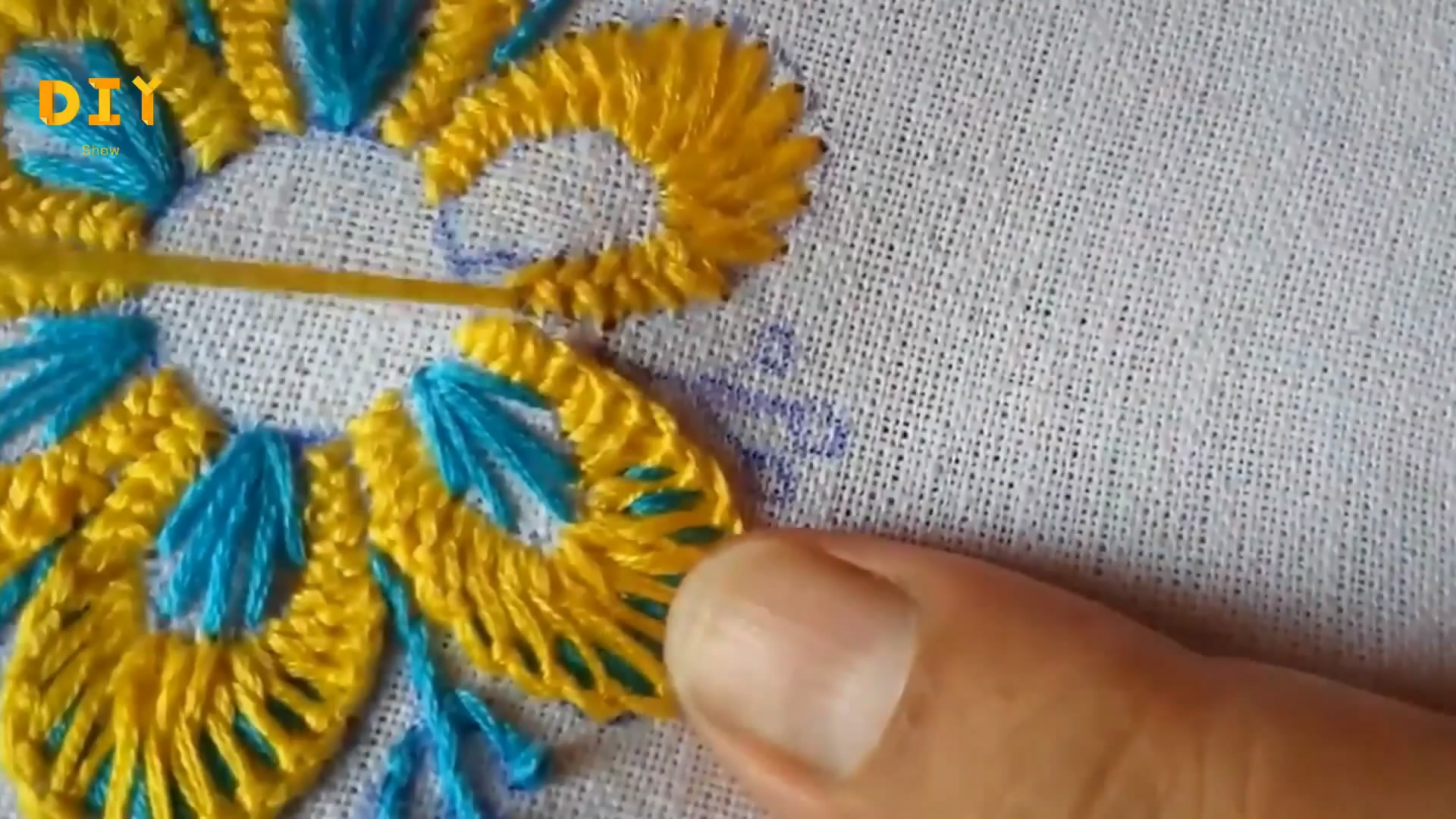 手工刺绣怎么做教程,DIY刺绣手工教程