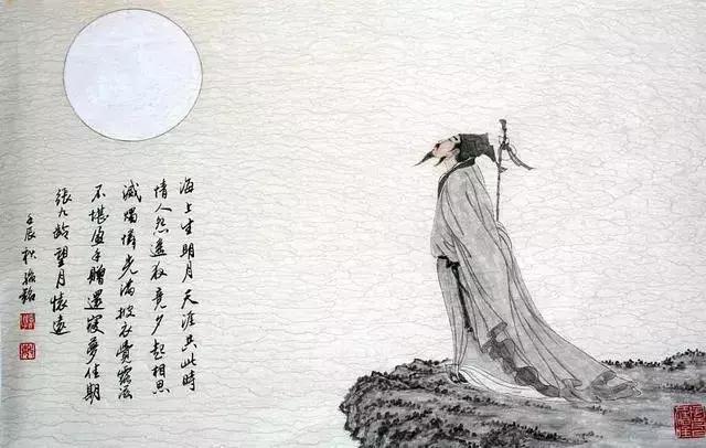 直上青天揽明月欲颂东海洗乾坤,欲上青天揽明月仍觉明月不如你