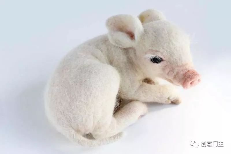 第一眼竟然以为它会动！26个好像有灵魂附体的拟真羊毛毡
