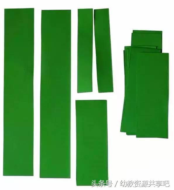 用彩色纸条制作手工卡纸,超简单卡纸手工特别好看