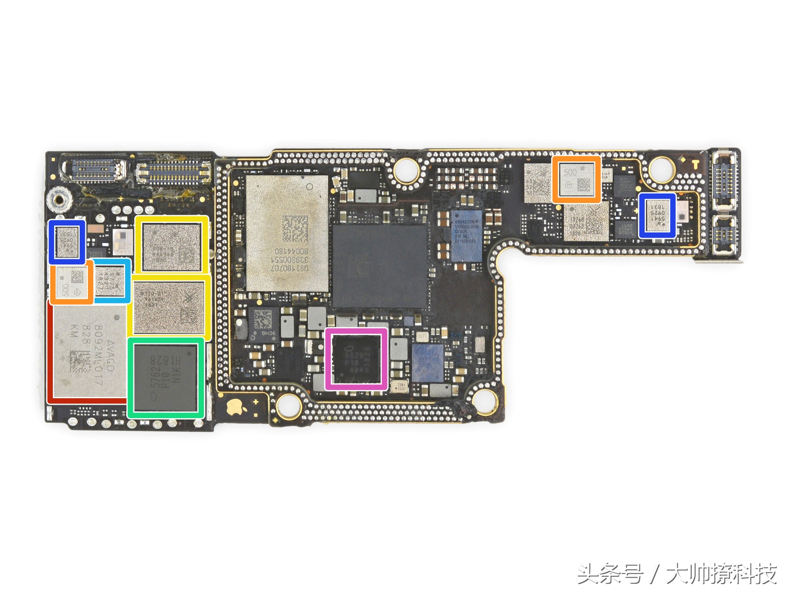 iphonexsiphonexsmax有什么区别,iphonexs和xsmax拆机对比