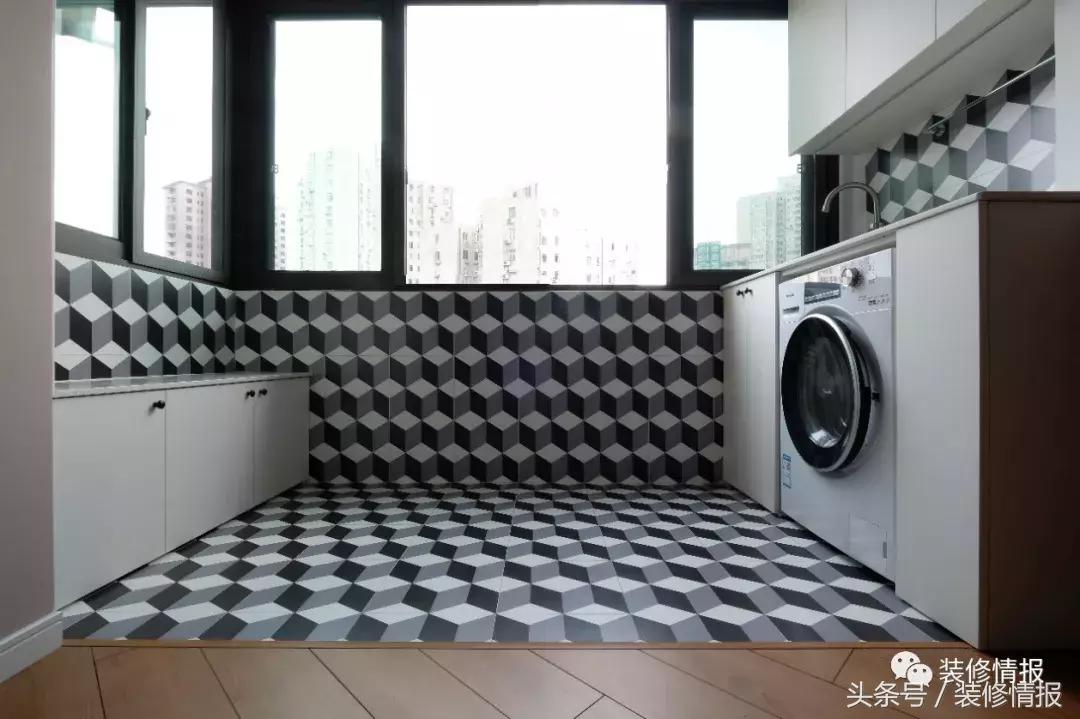 厨房是斜的怎么设计,楼中楼的大厨房大餐厅的设计