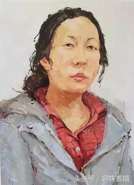 清华美院素描高分卷赏评,清华美院临摹千里江山图