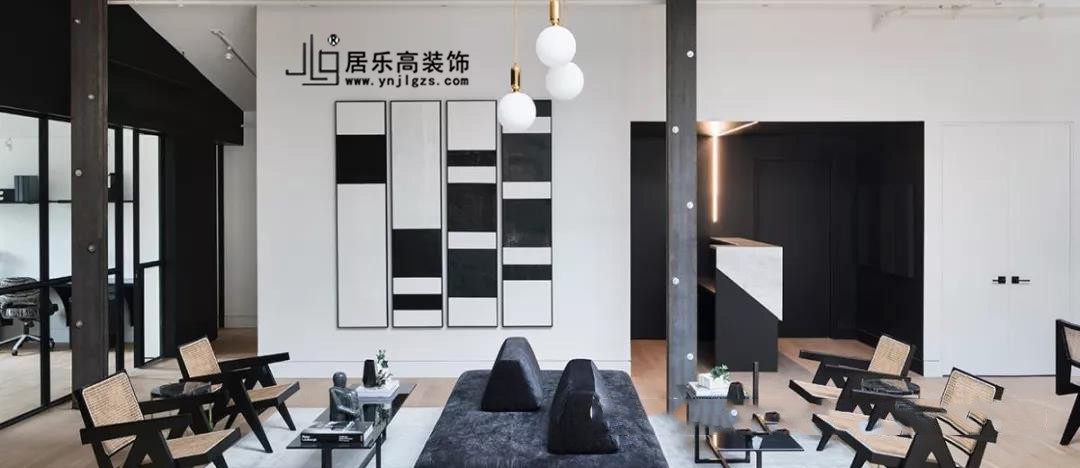 国外高级感美发店装修风格,美发装修风格不吊顶