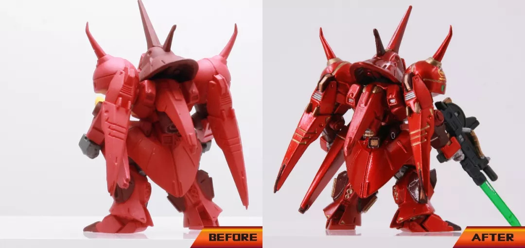 高达新手如何做战损涂装,zz高达重装喷涂配色表