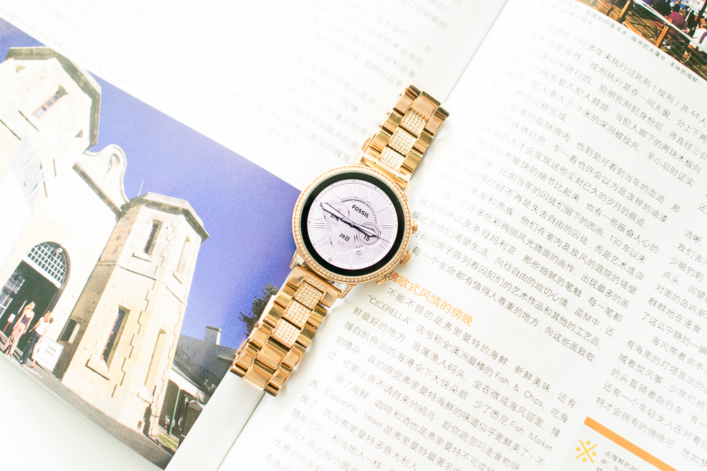 戴fossil手表,fossil智能腕表