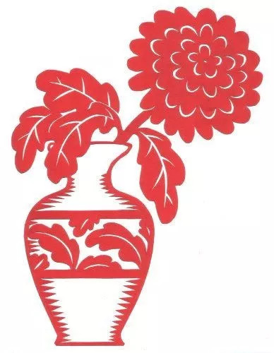 民间剪纸艺术冰墩墩,中国民间剪纸艺术基本步骤和流程