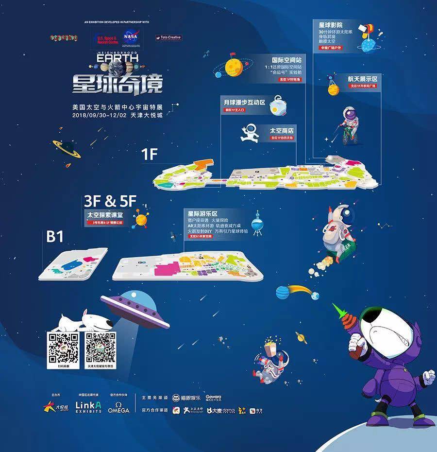 星际不迷航最全的星球奇境天津大悦城NASA特展攻略