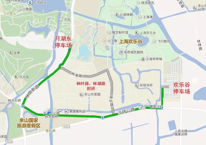 佘山森林公园西佘山停车攻略,佘山附近停车