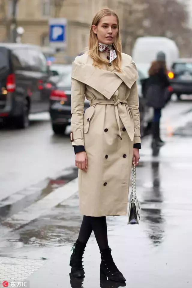 秋天长丝巾系法大全女慢动作,秋天丝巾防寒各种围法