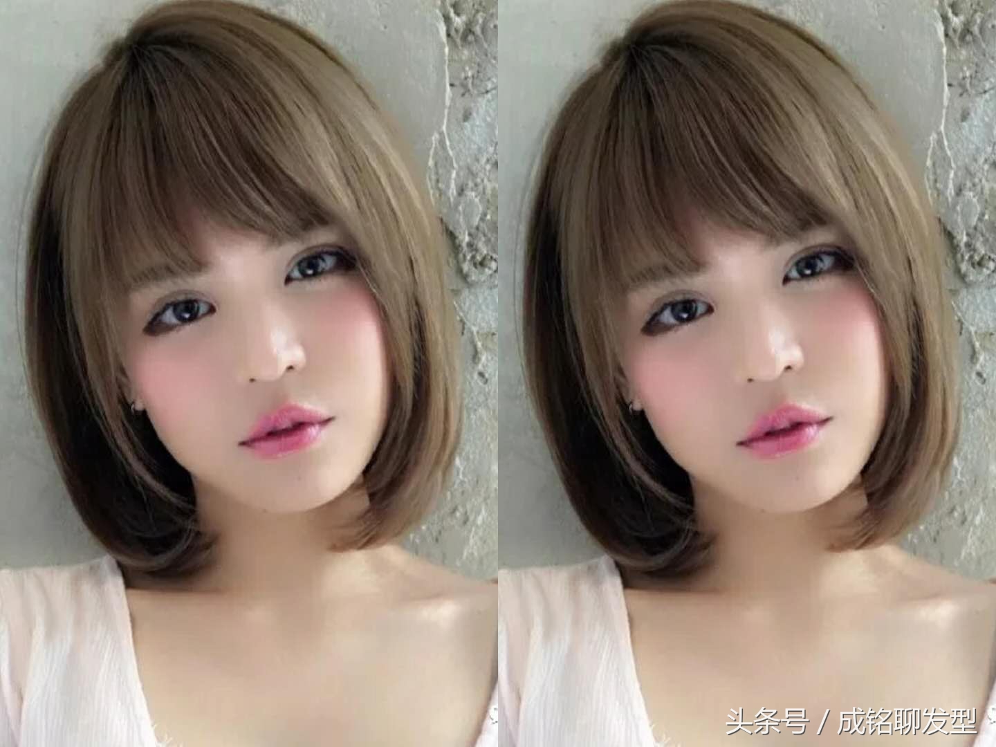 自己怎么打理发尾自然内扣的短发,短发怎么把发尾内扣