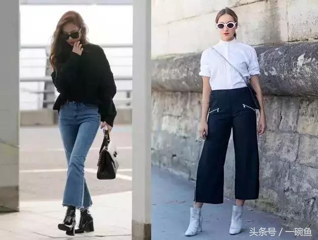 个子矮小腿粗适合什么款短靴,今年流行的2双短靴洋气显腿长