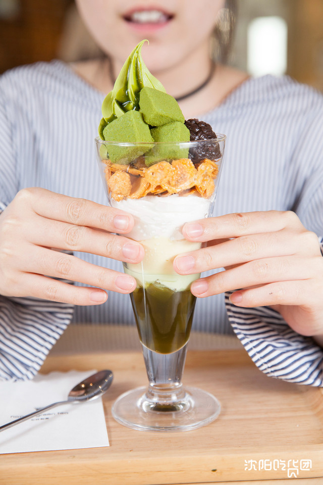 宇治抹茶蜜豆舒芙蕾抖音团购,沈阳绿色抹茶