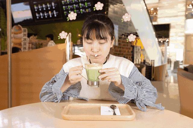 宇治抹茶麻薯奶茶,日式宇治抹茶饮品