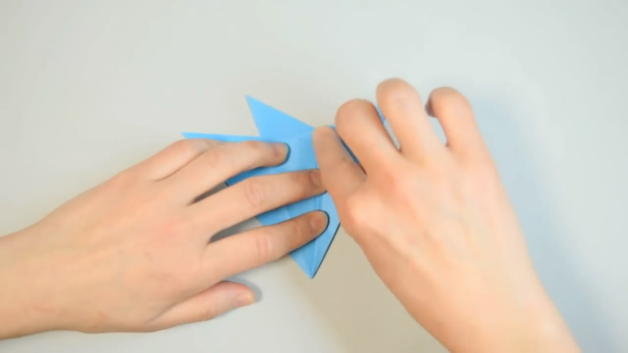 五角星折纸最简单的方法,小五角星折纸最简单教程