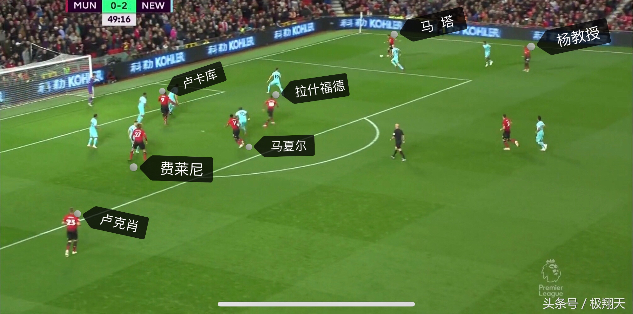 穆里尼奥对曼联的表现,曼联2-0纽卡夺冠解说