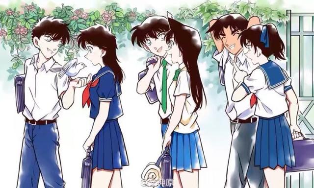 名侦探柯南中工藤新一穿骑士装,工藤新一柯南穿搭