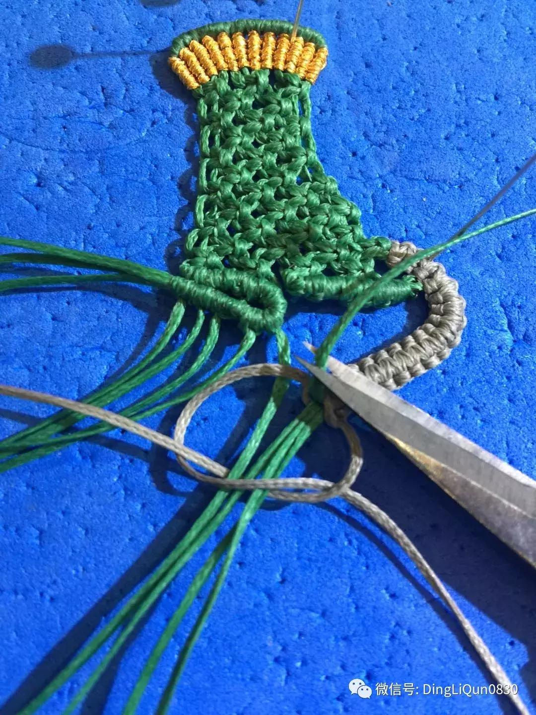 编绳教程铃铛,编绳教程防烫