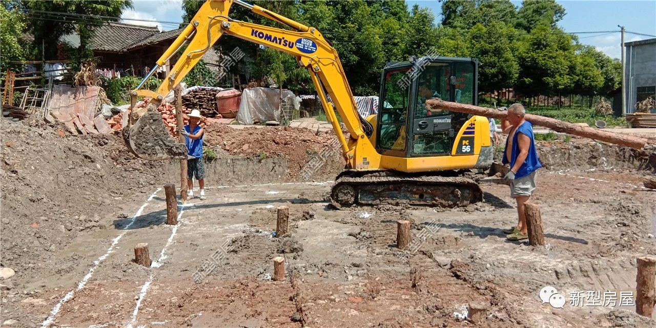 农村宅基地打松木桩,农村宅基地怎么打桩比较结实
