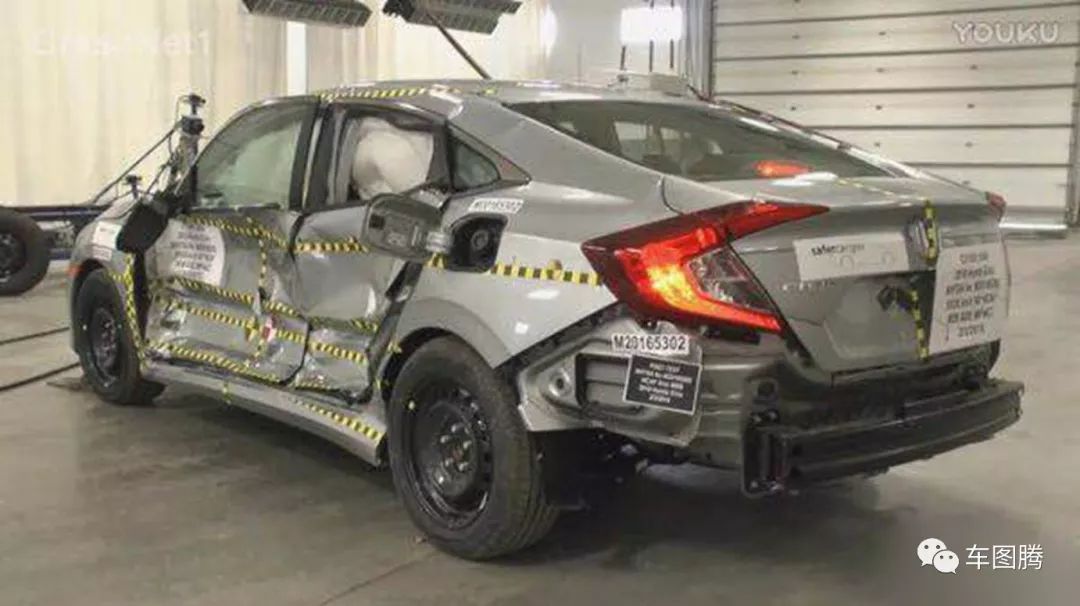 思域碰撞测试b柱断裂,碰撞测试中a柱和b柱没有断裂的车