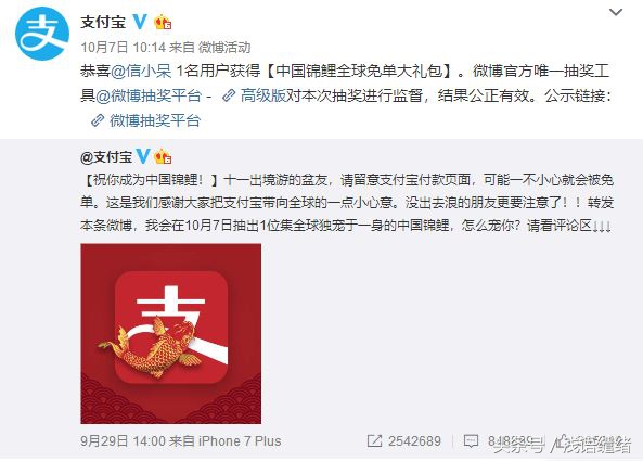 支付宝的锦鲤事件营销,支付宝锦鲤的营销策略和营销效果