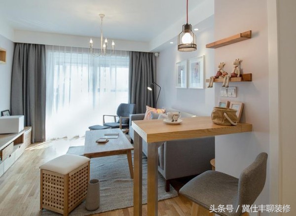 不要再砌墙了巧用隔断营造大空间,半墙隔断跟满墙隔断效果