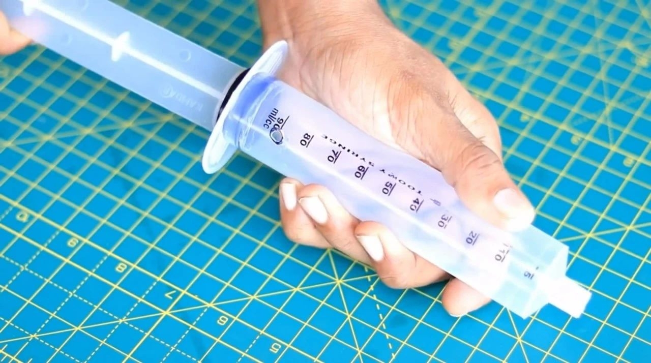 自制高压打气筒,打气筒便捷携带