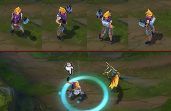 lol手游ez皮肤推荐,ez所有特效的皮肤展示