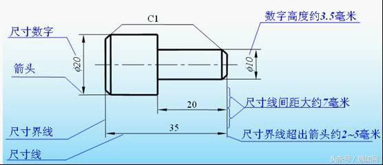机械制图知识点大一,大学机械制图基础知识