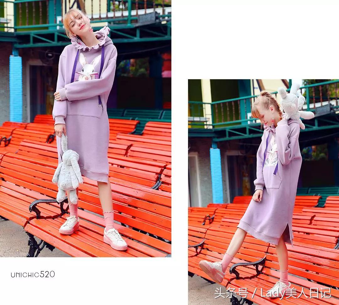 复古风连衣裙清新,复古风带领子连衣裙气质高级感