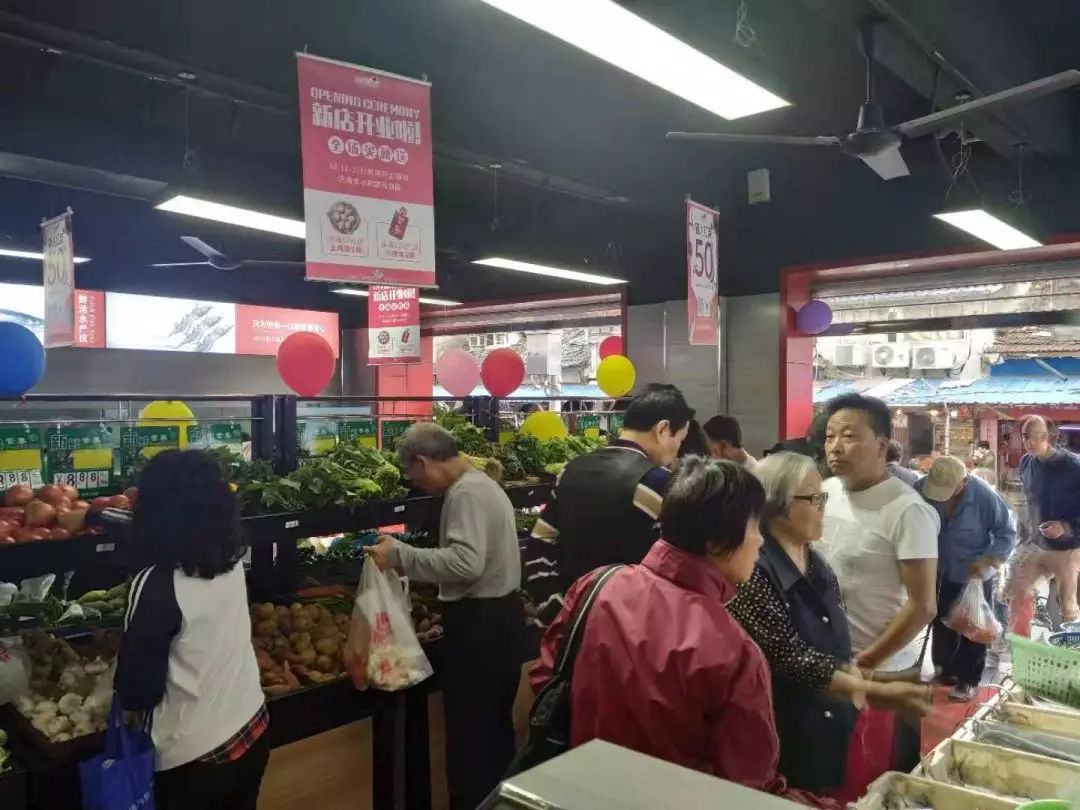 淘菜猫智慧零售扬州路店盛大开业,现场火爆,惊喜多多!