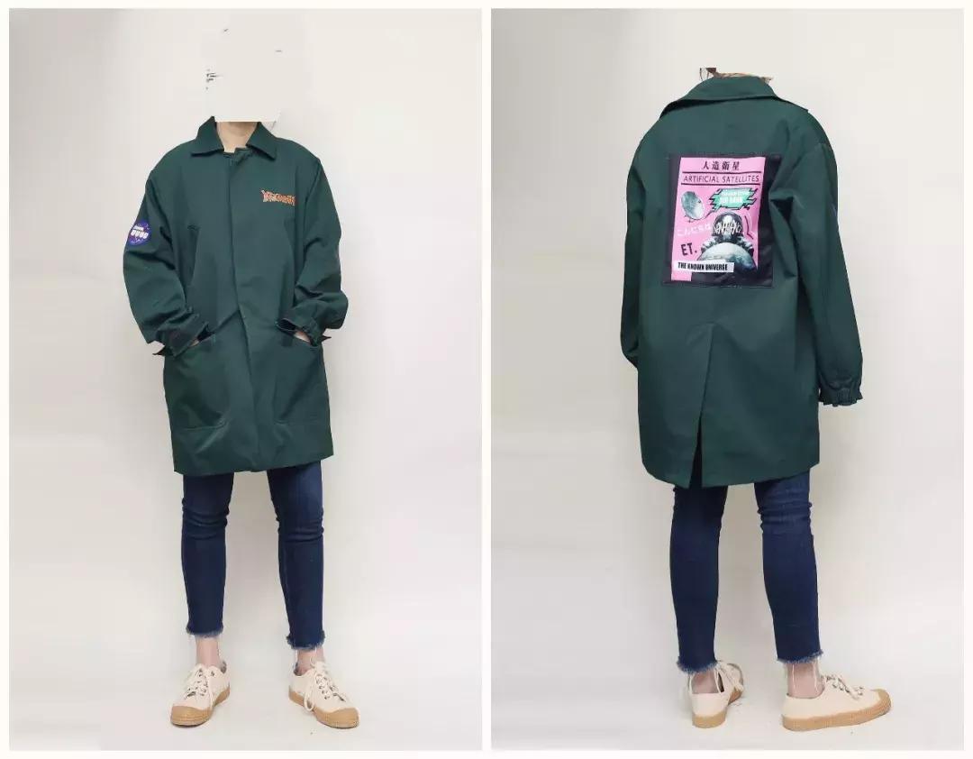 真人版试穿衣服,真人试穿黄金风衣