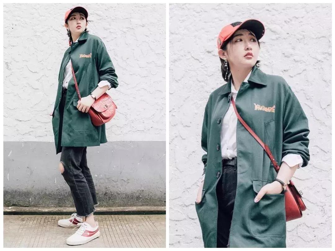 真人版试穿衣服,真人试穿黄金风衣