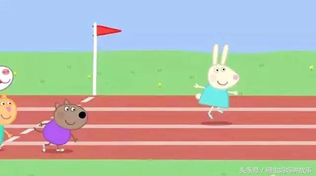 有声绘本小故事小猪佩奇,小猪佩奇运动会绘本故事