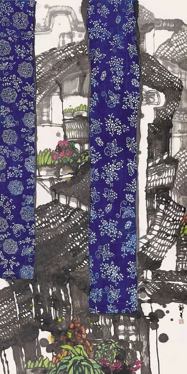 曹天舒水墨画欣赏,曹天舒水墨作品