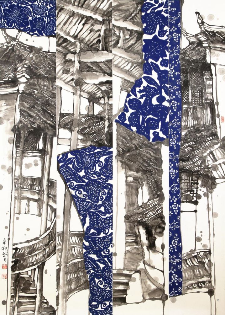 曹天舒水墨画欣赏,曹天舒水墨作品