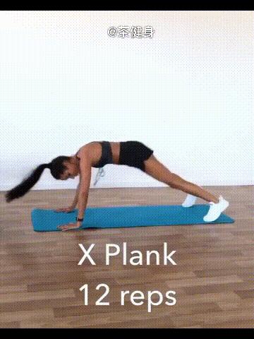 8个动作4分钟练腹部,核心训练减腹部赘肉方法