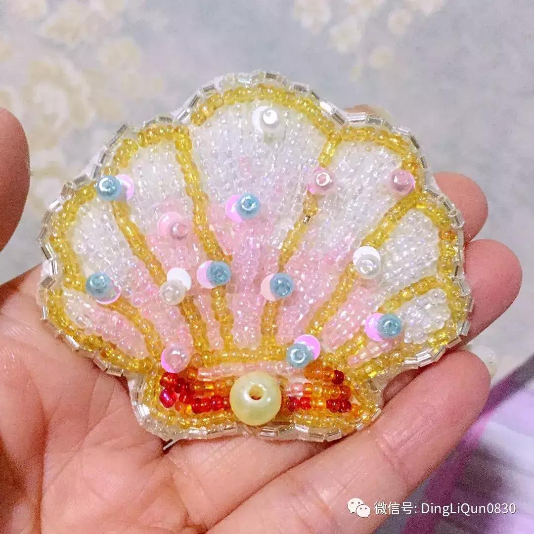 串珠刺绣教程图解,串珠刺绣手工