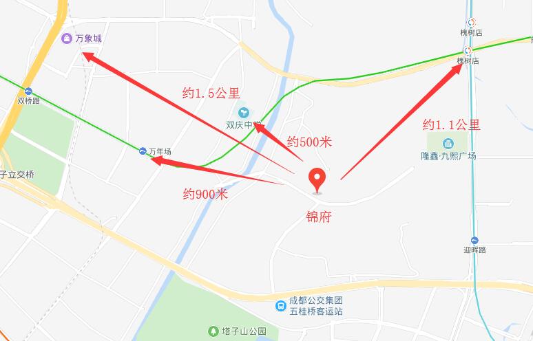 同属东二环万年场片区新入市的锦府与润府各有千秋你会选哪个？