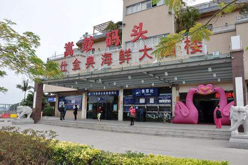 鼓浪屿登船检票,鼓浪屿旅游攻略游艇